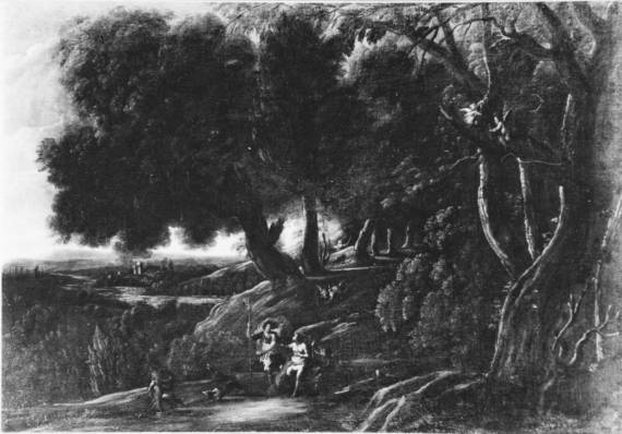 Jacques d'Arthois - Landscape with Venus and Adonis
