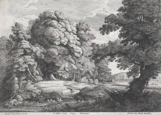 Jacques d'Arthois - The Bridge over the Waterfall (I)