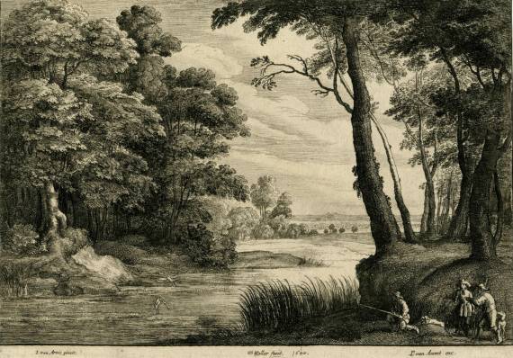 Jacques d'Arthois - Heron Shooting (II)