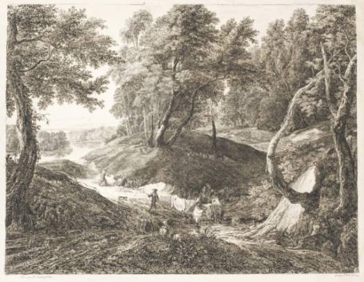 Jacques d'Arthois - Third Landscape after Jacques d'Arthois (1821)