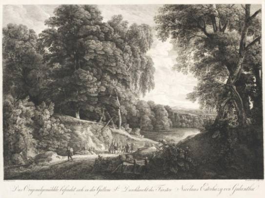 Jacques d'Arthois - River Landscape (1820)
