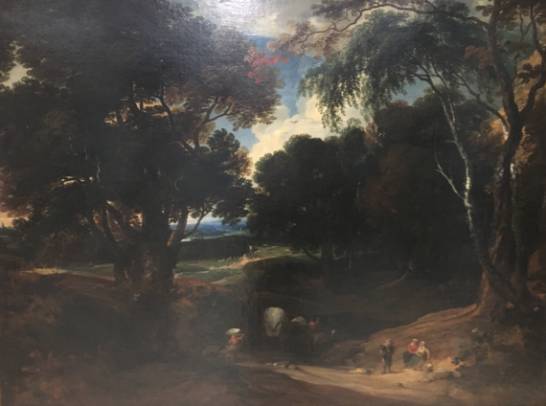 Jacques d'Arthois - Forest Edge in Automn