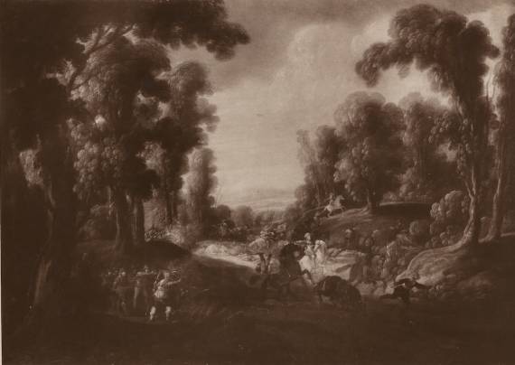 Jacques d'Arthois - Fighting in a Forest