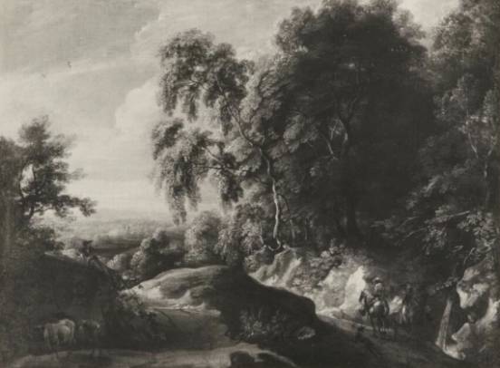 Jacques d'Arthois - Horsemen in a Wooded Landscape
