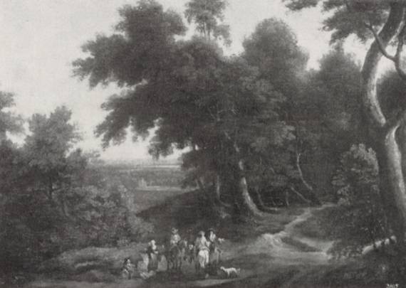 Jacques d'Arthois - Wooded Landscape with Horsemen