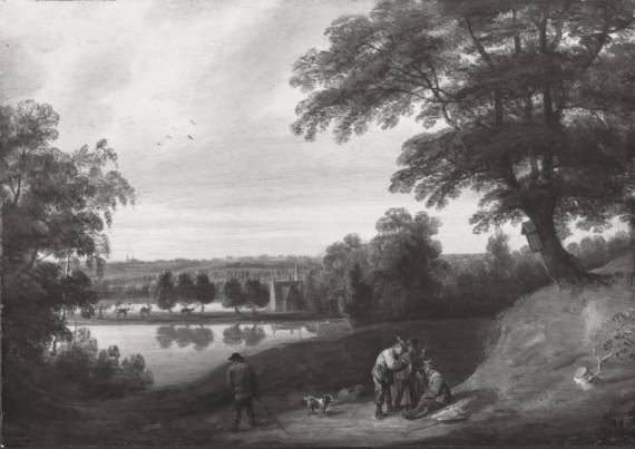 Jacques d'Arthois - A Landscape with a Castle