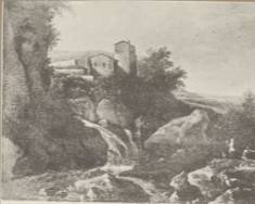 Jacques d'Arthois - Rocky Landscape