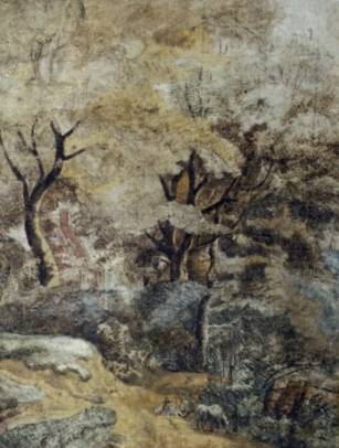 Jacques d'Arthois - Wooded Landscape with Traveller