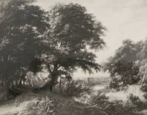 Jacques d'Arthois - Animated Landscape with a Lake and a Village