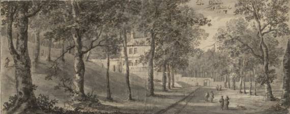 Jacques d'Arthois - View of the Old Park in Brussels