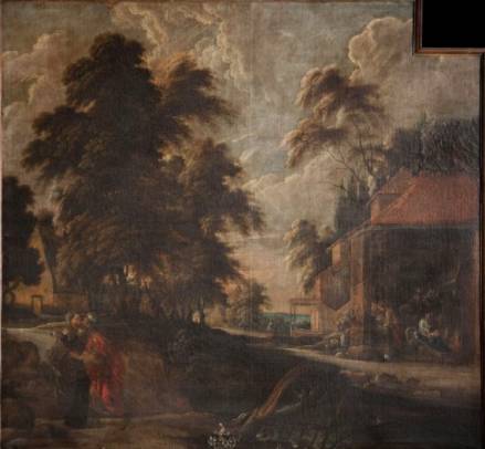 Jacques d'Arthois - Landscape with the Story of Anna and Joachim