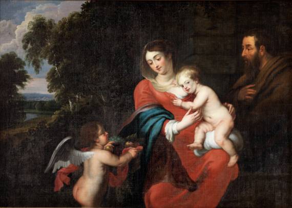 Jacques d'Arthois - The Holy Family