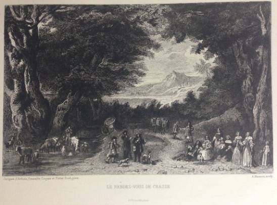 Jacques d'Arthois - Le rendez-vous de chasse