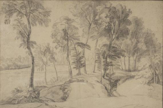 Jacques d'Arthois - Landscape with Trees by the Water