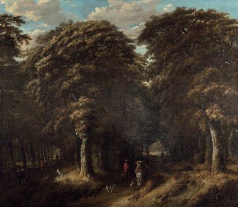 Jacques d'Arthois - Forest Landscape and Travelers