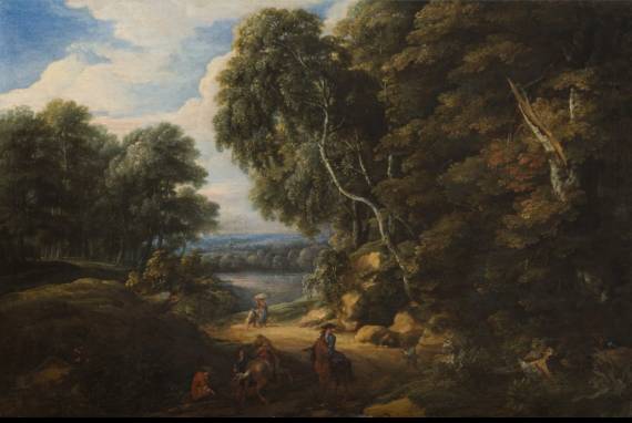 Jacques d'Arthois - Wooded Landscape