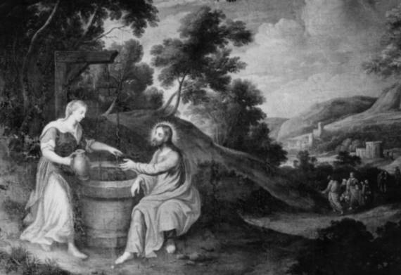 Jacques d'Arthois - Jesus and the Samaritan Woman
