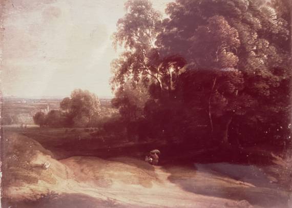 Jacques d'Arthois - Travelers in a Wooded Landscape