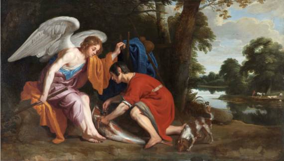 Jacques d'Arthois - Tobias and the Angel