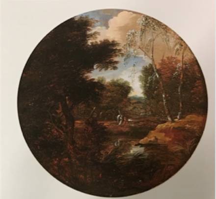 Jacques d'Arthois - Landscape with Tobias and the Angel 