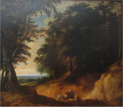 Jacques d'Arthois - The Forest Road