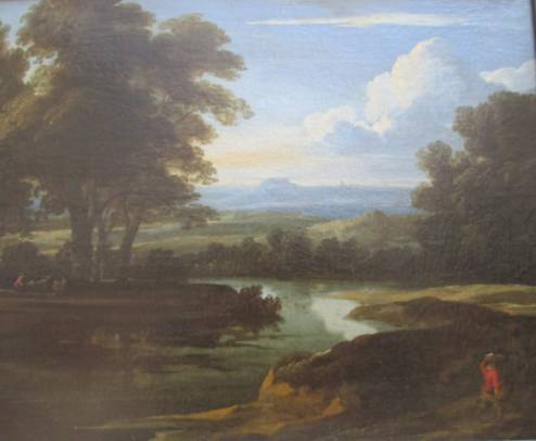 Jacques d'Arthois - Landscape with Figures