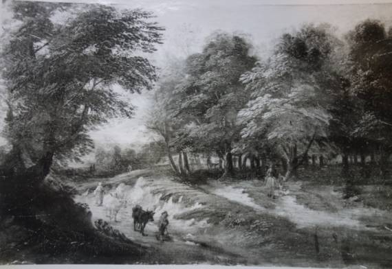 Jacques d'Arthois - Hollow Path in a Wooded Landscape