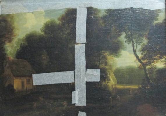Jacques d'Arthois - Landscape with a Mill and Small Figures