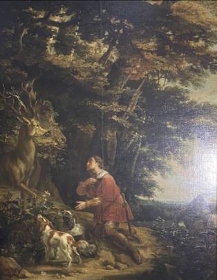 Jacques d'Arthois - The Conversion of Saint Hubert