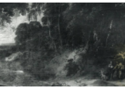 Work 5003: Landscape with the Holy Family guided by an Angel during the Flight to Egypt