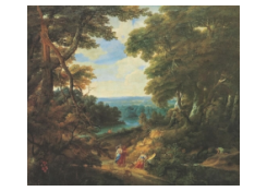 Work 6001: Landscape with a Castle and Figures