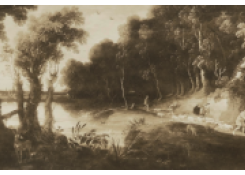 Work 6335: Lanscape with Sunset