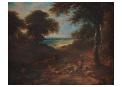 Work 6432: Pastoral Landscape with Shepherds