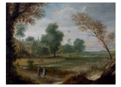 Work 6449: Farmers on the Outskirts of a Village