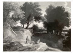 Work 6498: A Wooded Landscape with The Feeding of Elijah