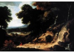 Work 6514: Landscape with Waterfall