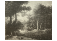 Work 6552: Wooded Landscape with Figures