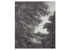 Work 376: Landscape with a Track at Forest Edge