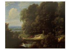 Work 6727: Wooded Landscape with Travellers on a Path