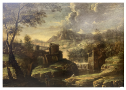 Work 7030: Animated Italian Landscape
