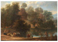 Work 7066: Landscape with Cattle