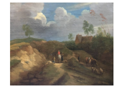 Work 968: Hilly Landscape with Figures